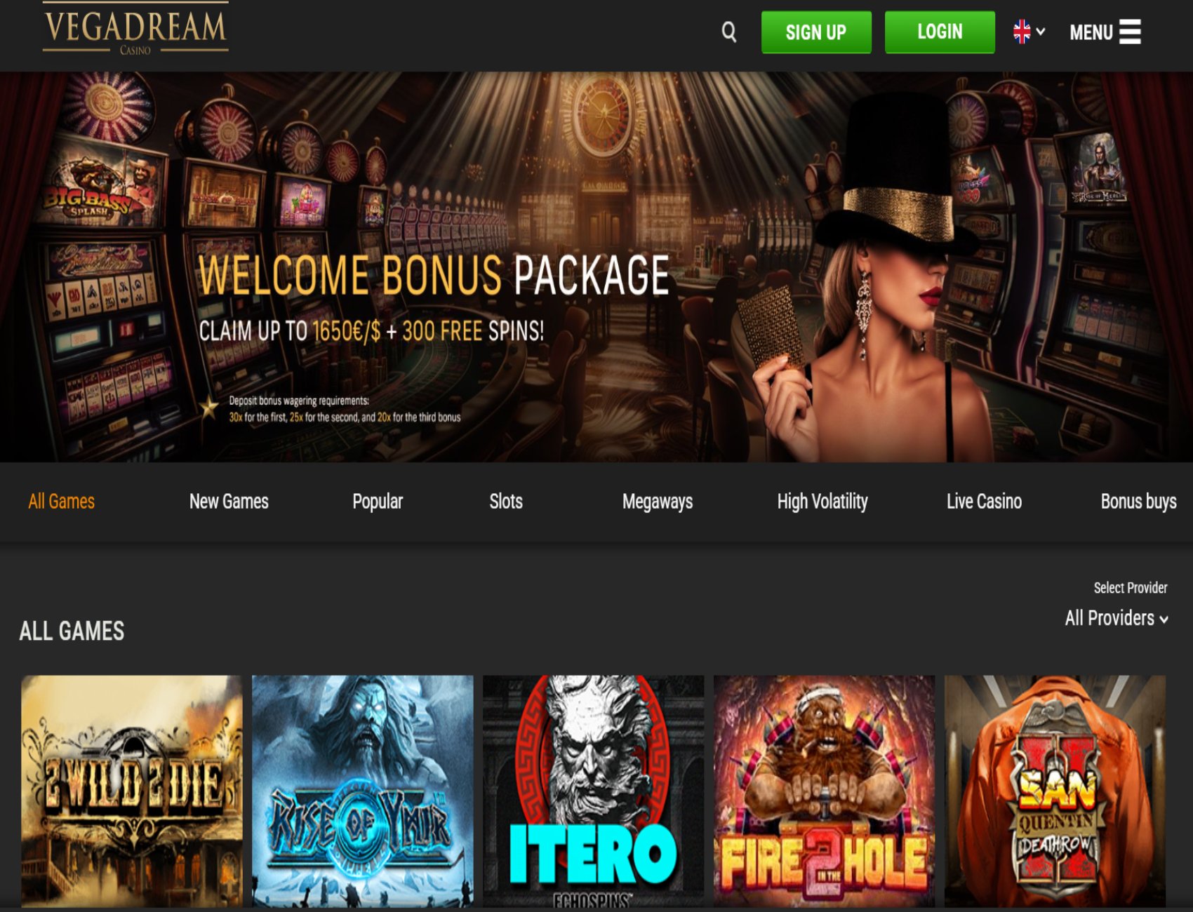 review of vegadream casino