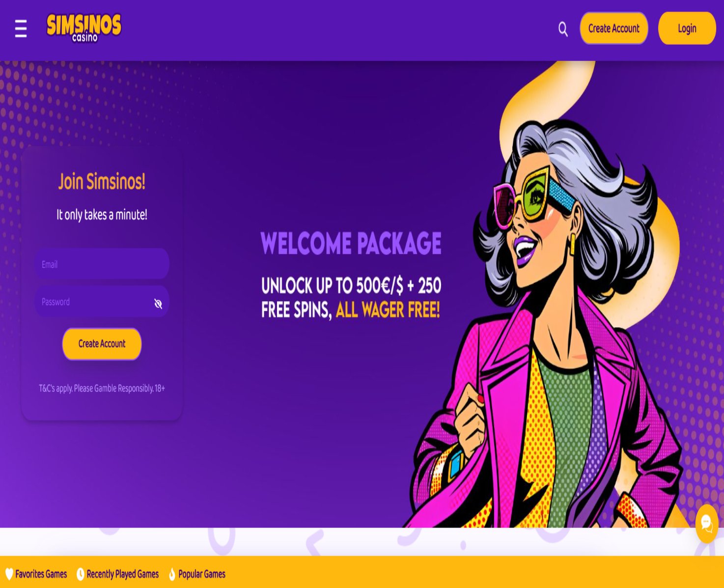 review of simsinos casino